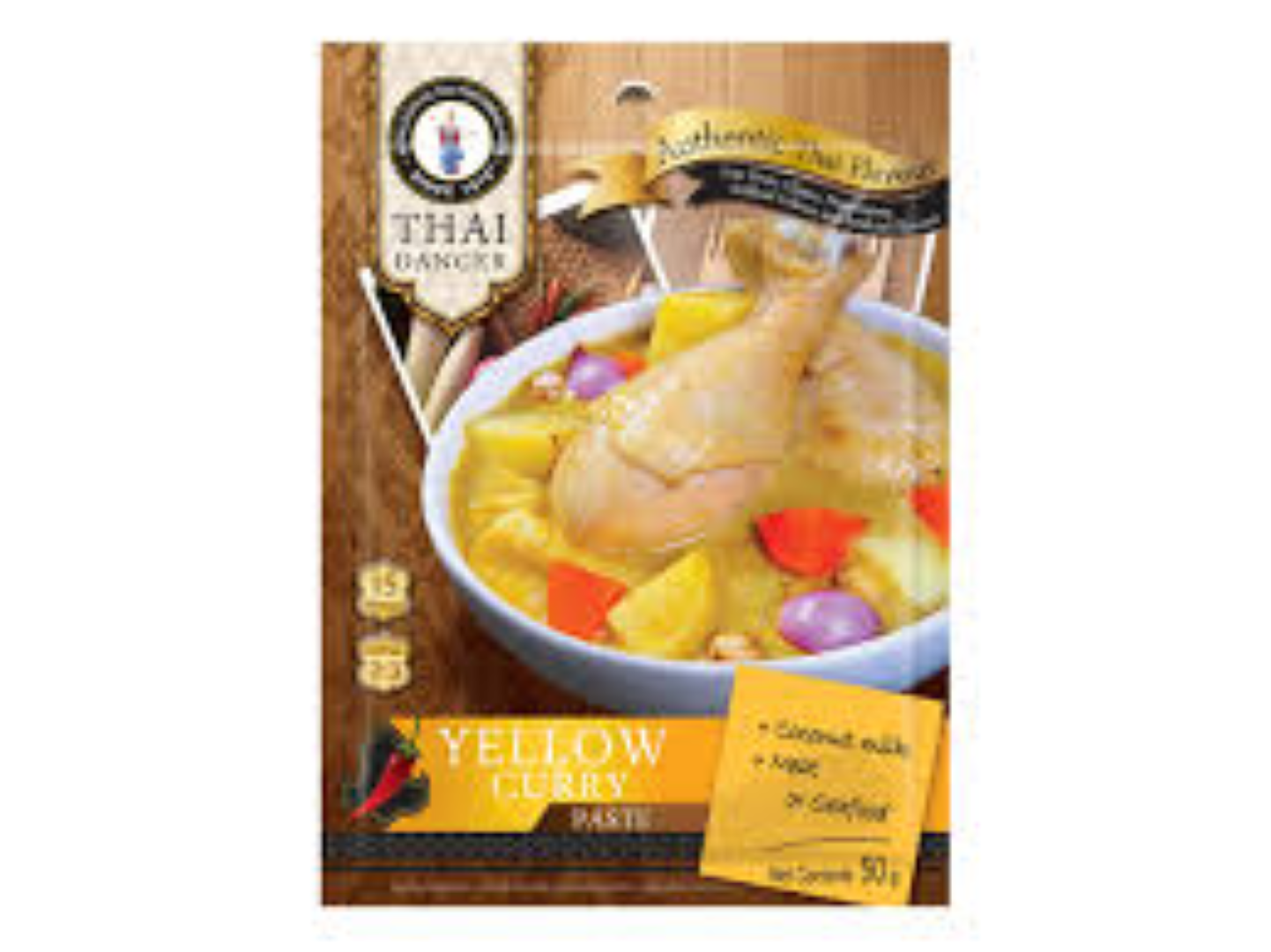 THAI DANCER YELLOW CURRY PASTE 50G